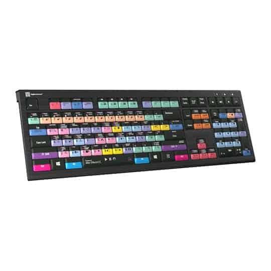 Logickeyboard After Effects CC ASTRA Series Backlit PC Keyboard